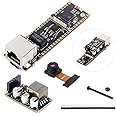 Waveshare ESP32-S3 ETH Development Board Microcontroller, 10/100Mbps RJ45 Ethernet Port, W-F & BT Support, 240MHz Dual Core Processor, Onboard Type-C Port and TF Card Slot, OV2640 Camera+PoE Module