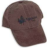 Mountain Graphics Men's Adults Brown Cotton/Leather Baseball Cap with Adjustable Buckle - S-835