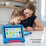 VASOUN Kids Tablet 7 inch Android 13 32GB Parental Control Blue view 6