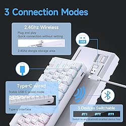 DIERYA DK63 60% Wireless Mechanical Gaming Keyboard