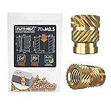 ruthex M2.5 Threaded Inserts - 70 Pieces