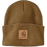Carhartt Mens Knit Cuffed Plaited Beanie
