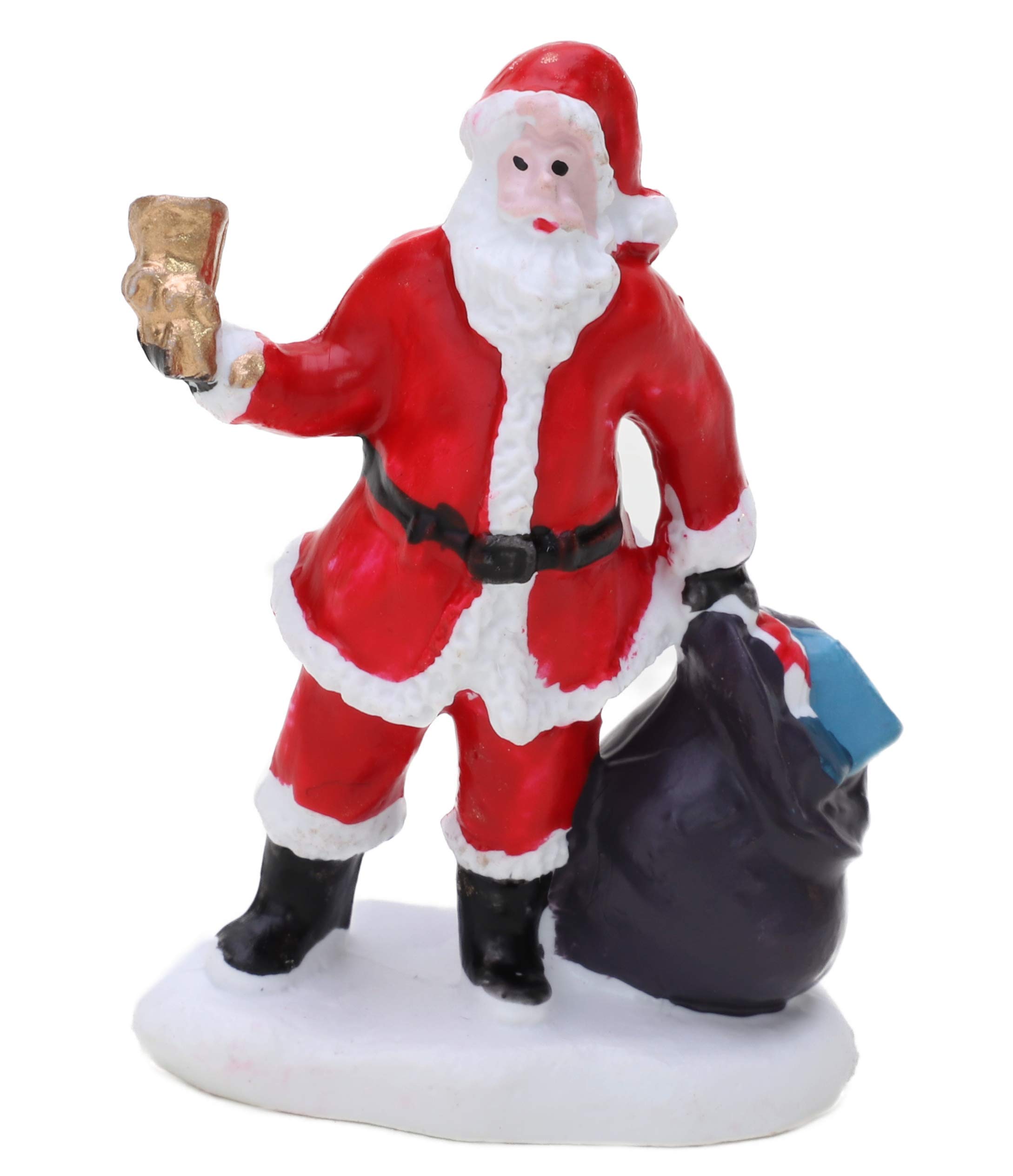Toyland® Mini Resin Christmas Collectible Ornament - Village Scene Accessories - Xmas Figures (Santa 1.5 x 2.25 Inch). — image 1