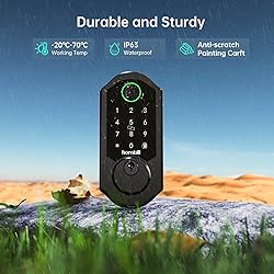 Smart Front Lock Set Fingerprint: Hornbill WiFi