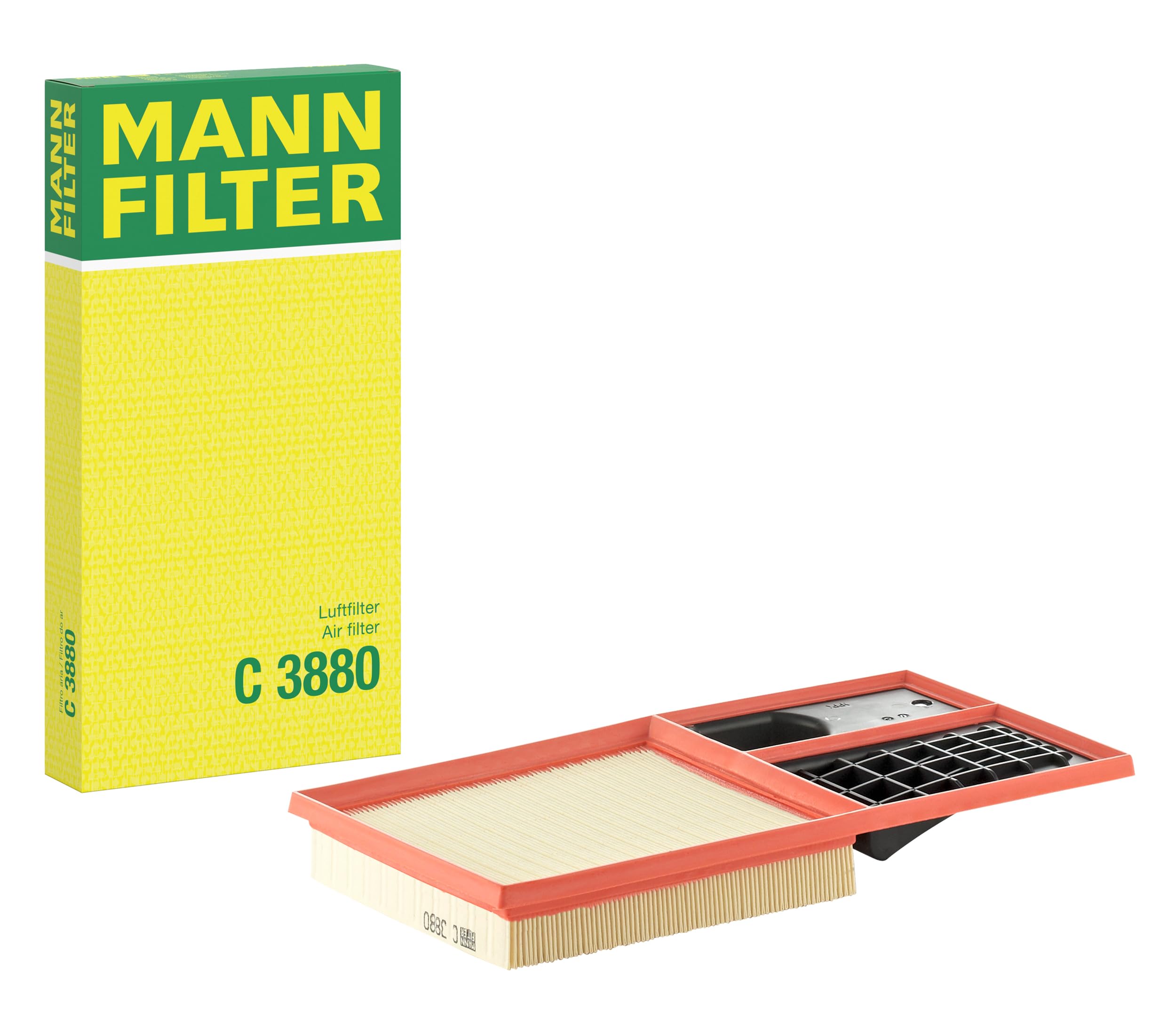 MANN-FILTER C 3880 Air Filter - for Cars + Transporters