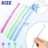 Sularpek 14 Pcs Single Tuft Toothbrushes with Covers for Gums Small Head view 2