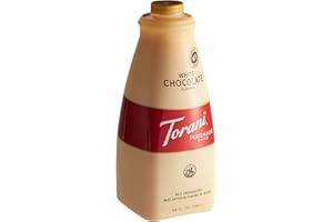 Torani Torani White Chocolate Puremade Sauce, 64 Ounces, White Chocolate, 64 fluid_ounces