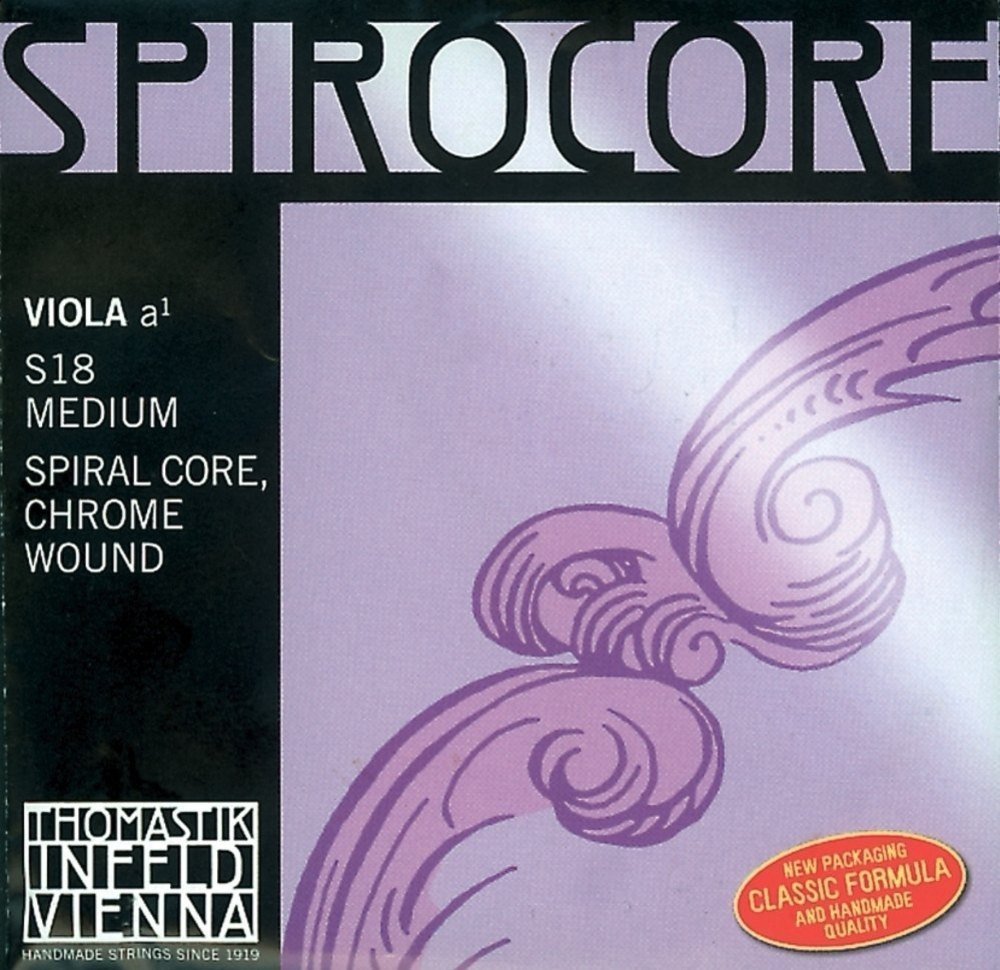 Thomastik single string for viola 4/4 Spirocore - A-string spiral core aluminum wound, strong