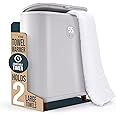 LiveFine Towel Warmer | Large Bucket Style Luxury Heater with LED Display, Adjustable Timer, Auto Shut-Off | Fits Up to Two 40” x 70” Oversized Towels