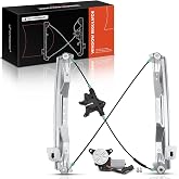 A-Premium Front Driver Side Power Window Regulator and Motor Assembly | Compatible with Dodge Grand Caravan 2008-2020, Chrysler Town &amp; Country 2008-2016, Ram C/V 2012-2015, with 6-Pin Plug Motor