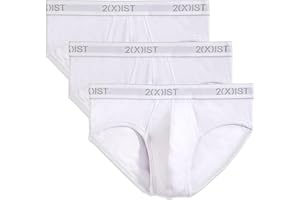 2(X)IST mens Essential Cotton No Show Brief 3-pack