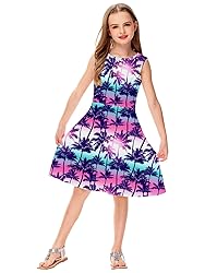 Remimi Girl Hawaiian Sundress Summer Luau Party