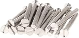 EVOGES M3.5 x 50mm Flat Head Socket Screws 20 Pack Nickel Plated Steel view 2