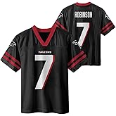 Bijan Robinson Atlanta Falcons Black #7 NFL Kids 4-7 Name and Number Team Color Home Player Jersey
