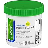 Fleet Suppos Adult Size 24s Fleet Adult Glycerin Suppository Laxatives