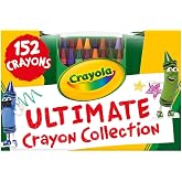 Crayola Ultimate Crayon Box Collection 152ct, Bulk School Supplies for Kids | Cute School Supplies, Bulk Crayons Caddy, Kindergarten &amp; Elementary Classroom Must Haves, Gift for Kids, Ages 3+