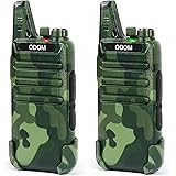 Rechargeable Walkie Talkies Long Range Two Way Radios for Adults - Portable 2 Way Radio 16 Channels Walky Talky - Channel Loc