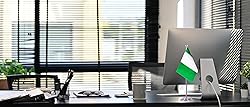 Nigeria Nigerian Desk Table Flag, Small Mini