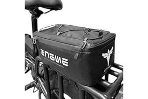 ENGWE Bike Bag Electric Bicycle Bag for Bike Rear Rack 7L Storage Portable Size Waterproof Bicycle Bike Bag