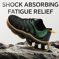 DRRHINO Steel Toe Shoes for Men Women Comfortable