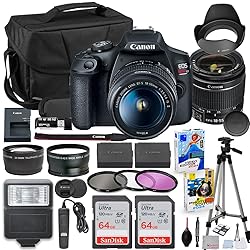 Canon EOS Rebel T7 DSLR Camera with 18-55mm Lens
