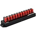 Chunzehui F-1012 12-Position 45A Power Distribution Block Module, Connector Power Splitter Distributor Source Strip.