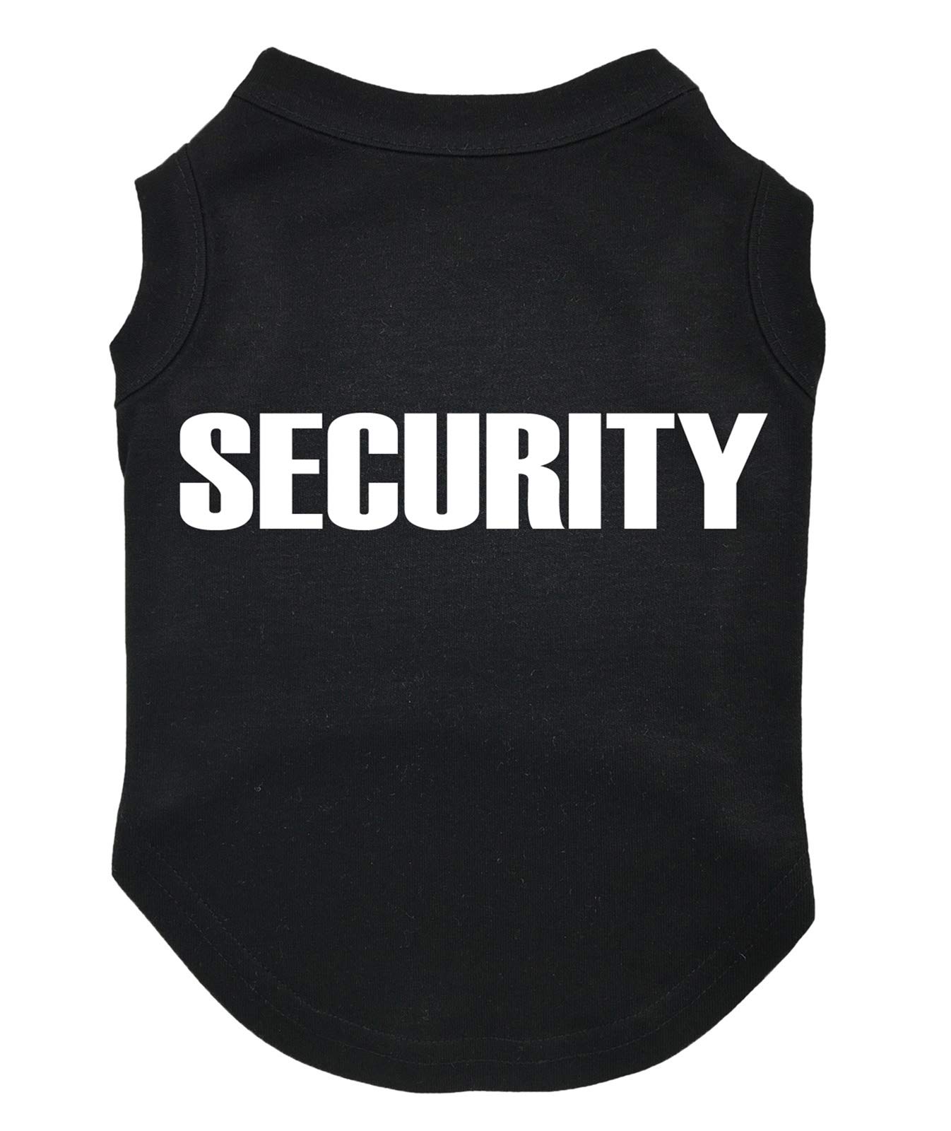 Petitebelle Security Guard Puppy Dog Shirt (Black, Medium)