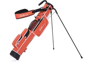 RUTHNISSI Golf Stand Bag, Lightweight Golf Easy Carry Bag with Padded Strap，Durable Pitch n Putt Golf Bag, Practice Ranger Sunday Golf Bag for Men&Women