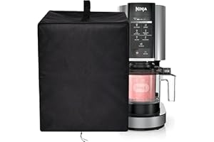 REMJUD Slushie Machine Cover for Ninja FS301/FS301C, Heavy Duty Waterproof Protective Cover, Compatible with Ninja SLUSHi Professional Drink Maker