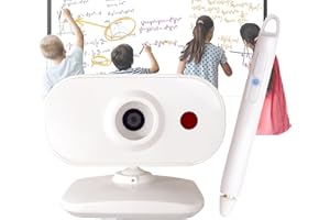 INDESIGN Portable Interactive Whiteboard System – Smart Whiteboard with Electronic Pen, Compatible with Long Focus Projection, for Home Office Classroom and Presentation, Only for Windows