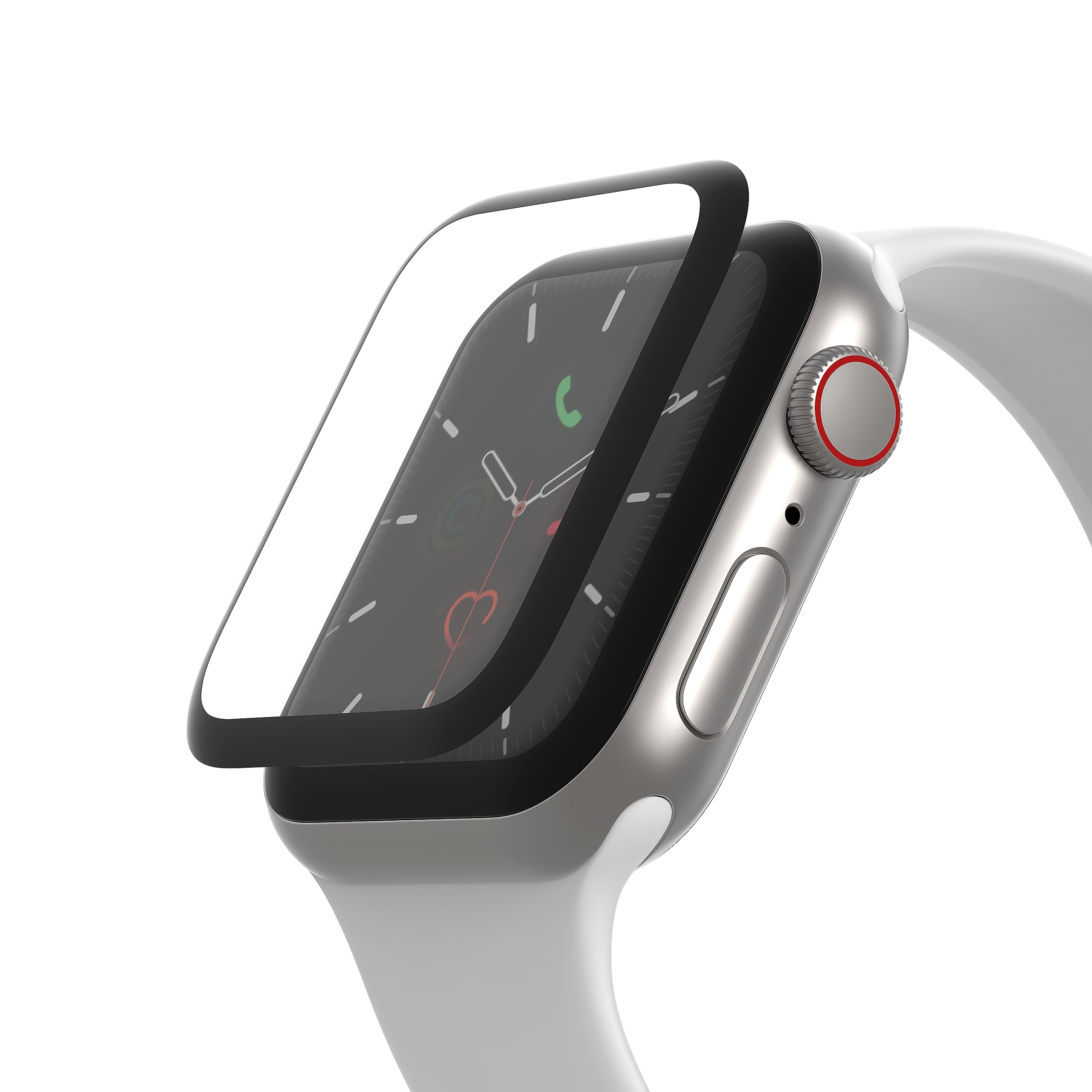 Belkin Apple Watch Series 5 Screen Protector, Apple Watch Series 4 Screen Protector (Edge-to-Edge Apple Watch Screen Protector 44mm)