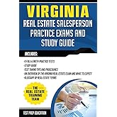 Virginia Real Estate Salesperson Practice Exams and Study Guide