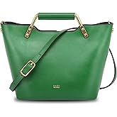 SADI Genuine Leather Designer Handbags for Women, Women's Crossbody/Shoulder/Handbags with Adjustable Shoulder Strap