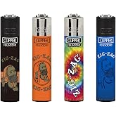 Clipper Lighter 4 Pack (Zig Tye Dye)