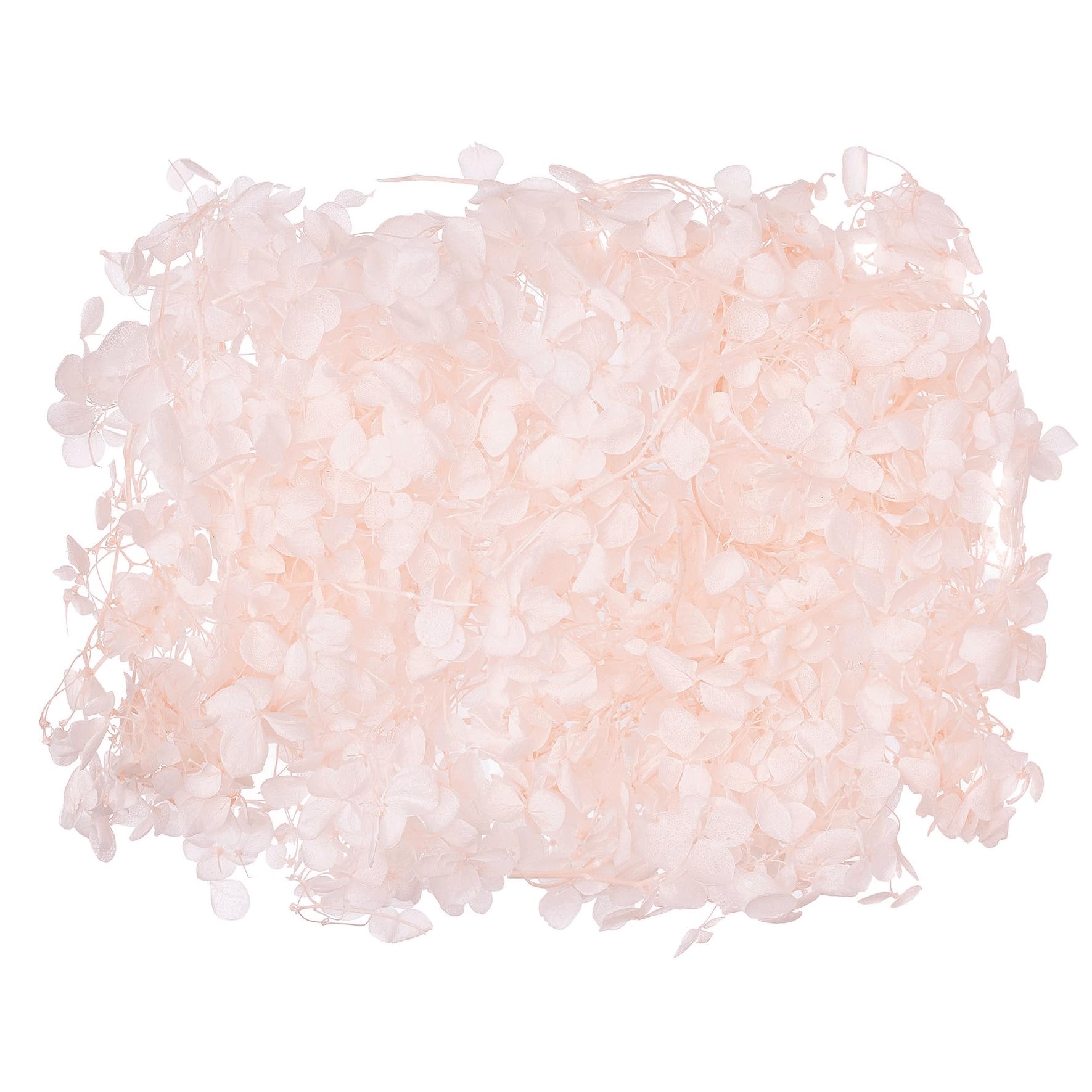 The Baked Studio - Original Dried Flower Hydrangea Set For Cake & Cupcake Decorating & Others Crafts (Light Pink)