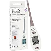 BIOS Medical Digital Thermometer - Memory Recall, Auto-off - For Oral, Rectal, Underarm
