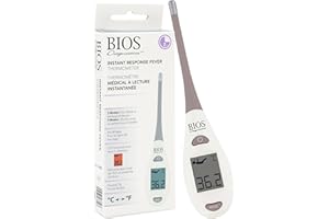 BIOS Medical Digital Thermometer - Memory Recall, Auto-off - For Oral, Rectal, Underarm
