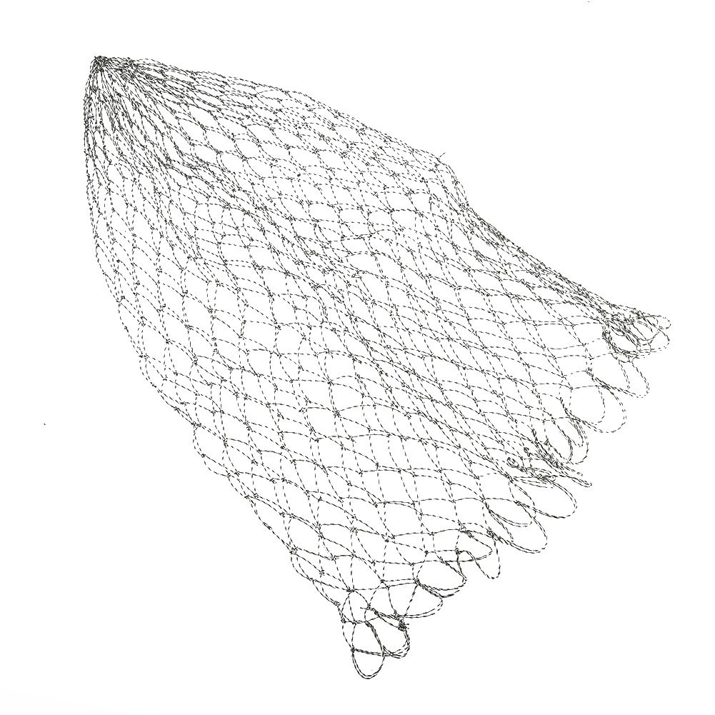 Dia 40/50/60cm Carp Bass Fly Fishing Replacement Landing Net Mesh Fishing Net (50)