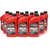 Motorcraft MERCON LV Automatic Transmission Fluid (ATF) 12 Quart Case