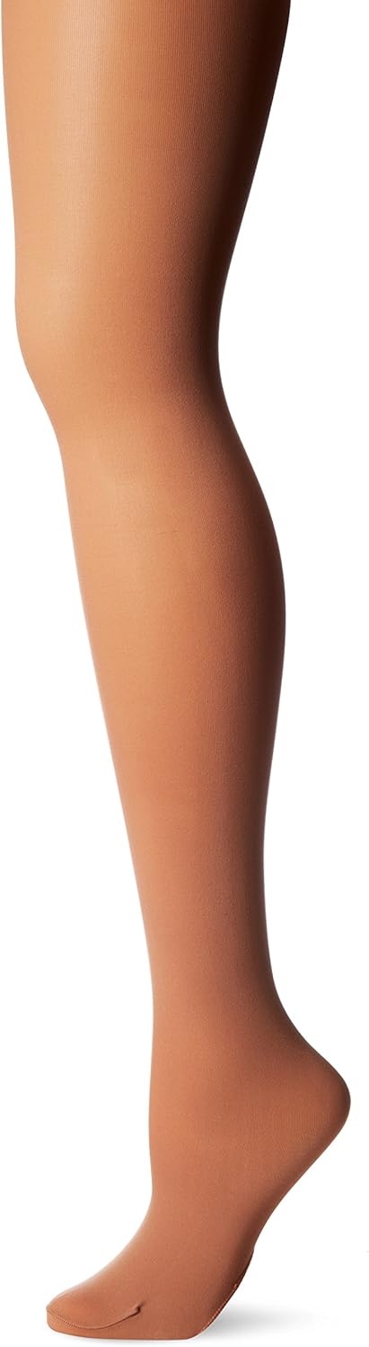 Capezio Girls' Ultra Soft Self Knit Waistband Tight: Clothing
