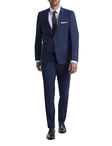 Calvin Klein Men's Skinny Fit Suit Separates Wool Jacket Pants