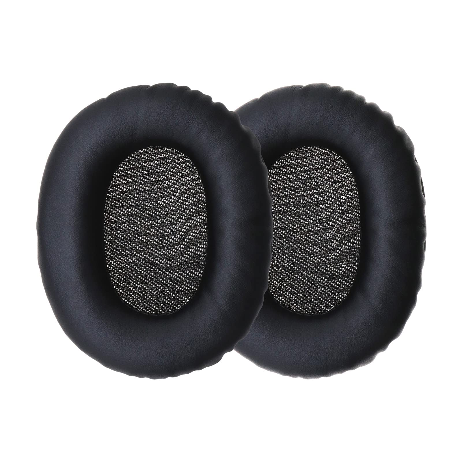 Be In Your Mind 1 Pair Earpads Replacement Set Black Ear Pads in Leather Foam Ear Cushions Set Soft Headphones Pads Replacement Compatible with Philips SHB7250 Earphones