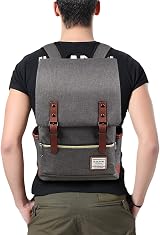HASAGEI Vintage Backpack Rucksack Daypack 15.6 Laptop Tablet A4 Casual view 7