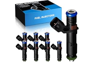 YZHIDIANF FJ817 5.4L Fuel Injectors Fit For:-Ford F150 F250/F350 Super Duty Expedition Lobo 2005 2006 2007, For:-Lincoln Navigator Mark LT 2005 2006 2007, 5C3Z9F593DA 8S4Z9F593A 5C3Z-DC (Set of 8)