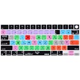 XSKN Logic Pro Shortcut US Version Keyboard Cover Skin for 2026-2021 MacBook Pro 14 16 inch MacBook Air 13 15 inch with M5/M4/M3/M2/M1 and MacBook Neo