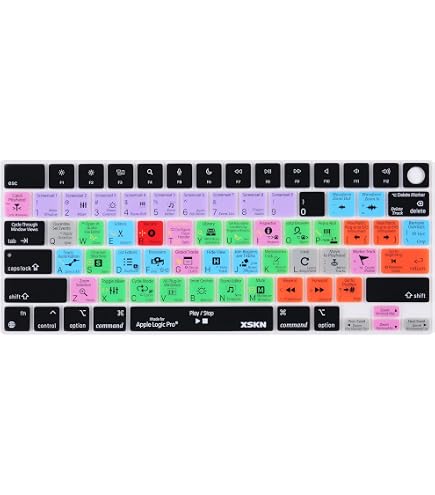 Cover Silicone MacBook Air 13 Cover Tastiera In Silicone Per MacBook Air 13 2018 A1932 (Retina, Touch ID) - Versione USA/EU Cover Tastiera Trasparente USA/EU