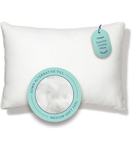 Amazon.com: Casper Sleep Down Pillow for Sleeping, King, White