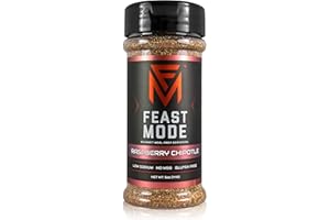 NEW! Raspberry Chipotle - Feast Mode Flavors - Low Sodium, No MSG, Gluten Free, All Natural, Meal Prep Seasoning, Healthy, Chicken, Beef, Rice, Veggies, Taco, Vegatable, Sweet, Spicy