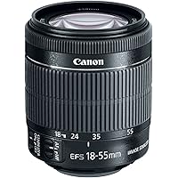 Canon EF-S 18-55mm f/3.5-5.6 IS STM Camera Lens - White Box (New) (Bulk Packaging)