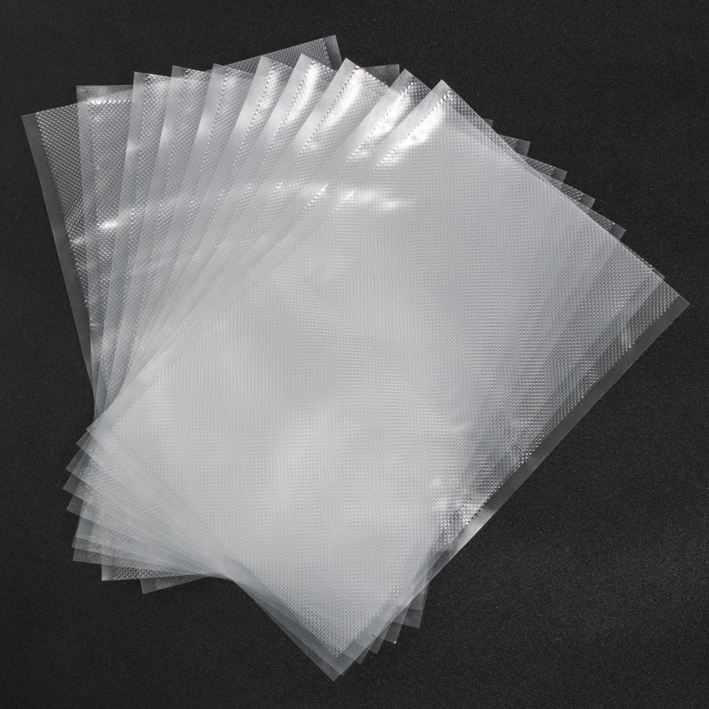 Yaheetech 300 Quart Vacuum Food Sealer Storage Bags 8x12inch，Heavy Duty Commercial Grade, BPA Free, Pre-Cut Bag, Sous Vide